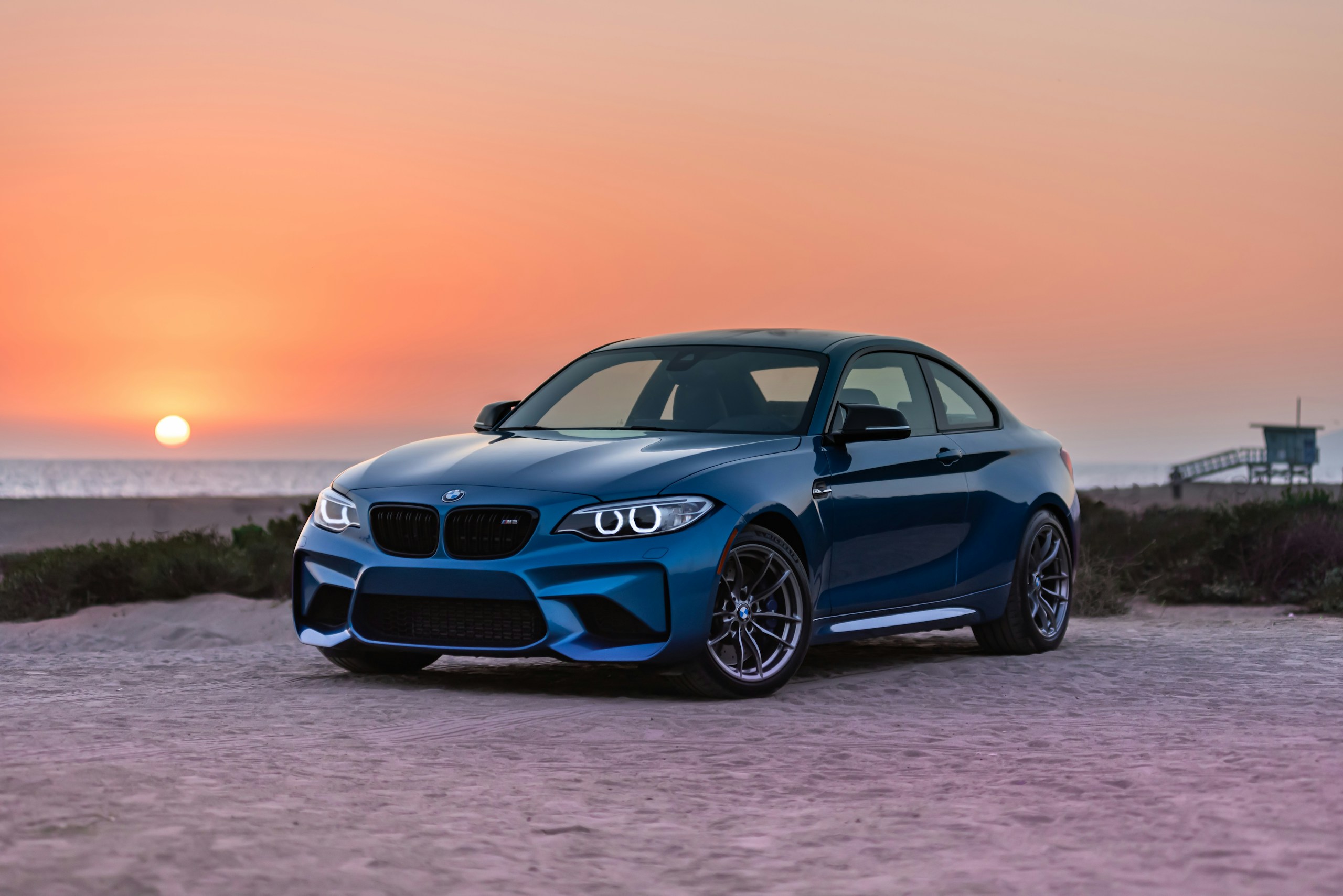 BMW M2 shot in Malibu, CA